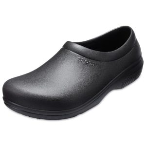 Crocs On The Clock Work Slip-On für Erwachsene, Unisex, Schwarz