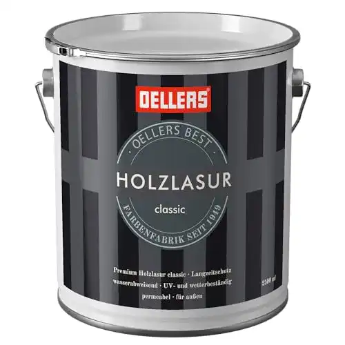 Holzlasur Oellers Classic – Premium Holzanstrich mit UV-Schutz