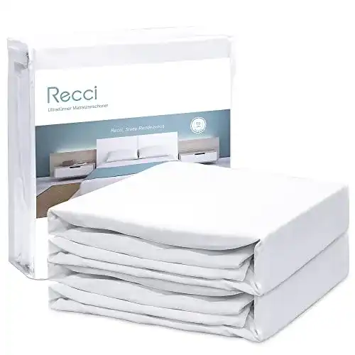 Inkontinenz-Matratzenauflage RECCI 2er Set wasserdicht 90×200 cm