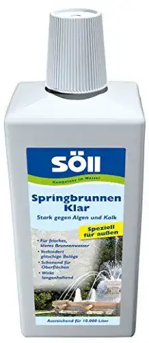 Brunnenreiniger Söll 80694 SpringbrunnenKlar, 1 l für 10.000 l