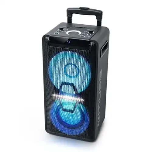 PA-Anlage Muse DJ mit Akku, 300 Watt, CD-Player und Bluetooth