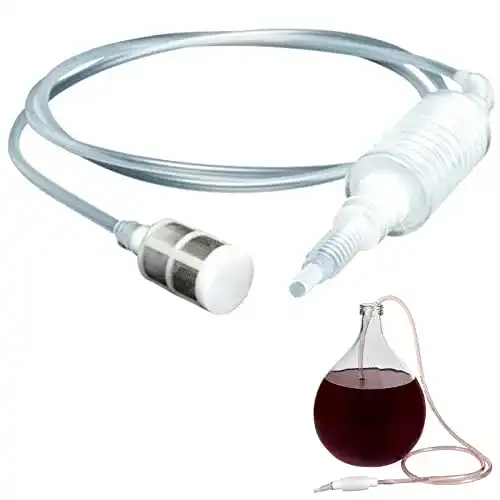 Weinheber Siphonröhre für Brauen und Abfüllen von Flüssigkeiten, 2 m