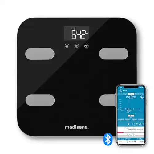 Medisana BS 602 Körperanalysewaage bis 180 kg mit WLAN oder Bluetooth