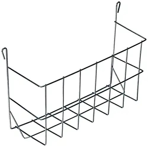 Heuraufe Kerbl 74111 für Kaninchen, verzinkt, 30 cm