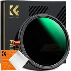 K&F Concept 52mm Polfilter mit variabler ND2-32 und CPL-Funktion