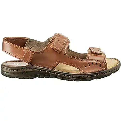 Sandalen für Herren aus Leder von Estro im Sommerstil