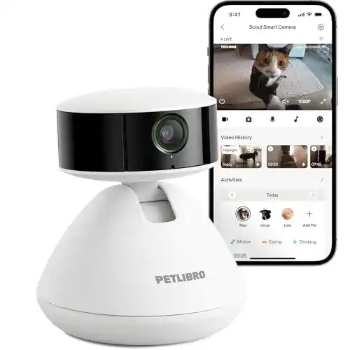 Futterautomat Petlibro mit Haustierkamera und App für 360° HD Überwachung