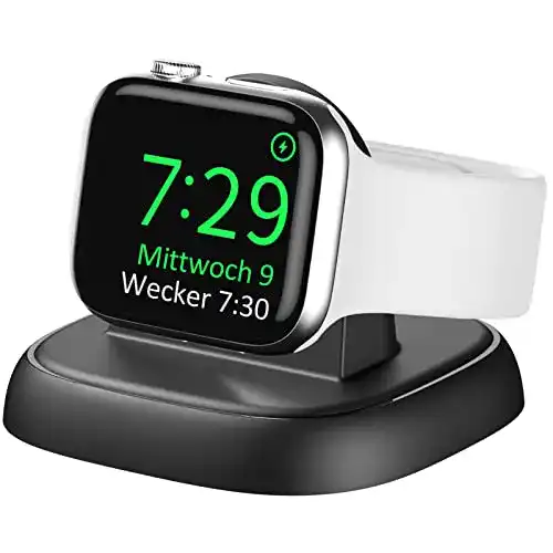 Ladestation für Apple Watch LVFAN mit USB C Ladekabel