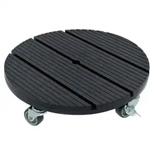Pflanzenroller HRB WPC wetterbeständig mit 80 kg Tragkraft