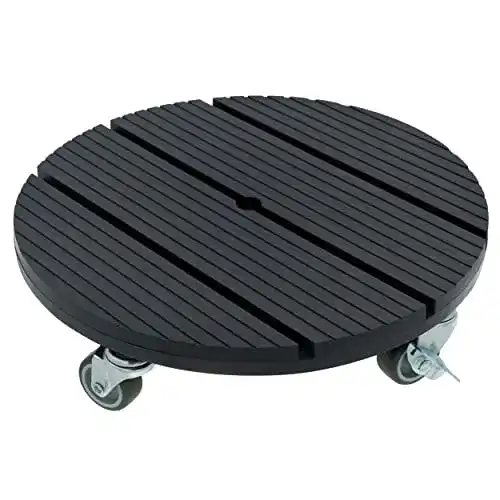Pflanzenroller HRB WPC wetterbeständig mit 80 kg Tragkraft