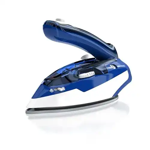 Bügeleisen MyBeo Reise 1100W Dampf mit Antihaftsohle und Dual-Voltage