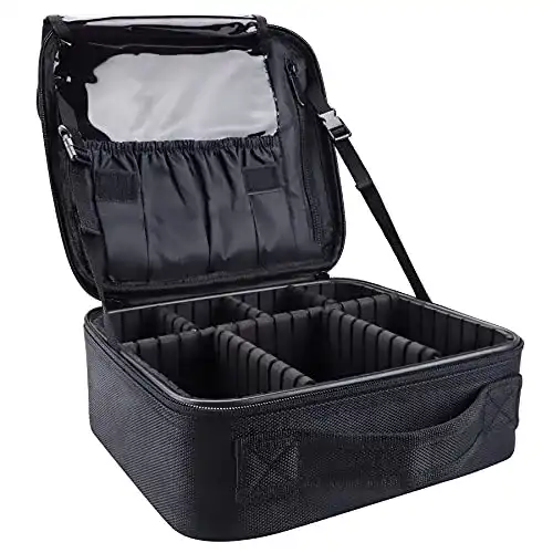 Schminkkoffer gzcz Kosmetiktasche zur Make-up Aufbewahrung
