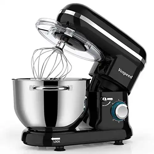 Küchenmaschine Vospeed Knetmaschine 1500W mit Edelstahlschüssel