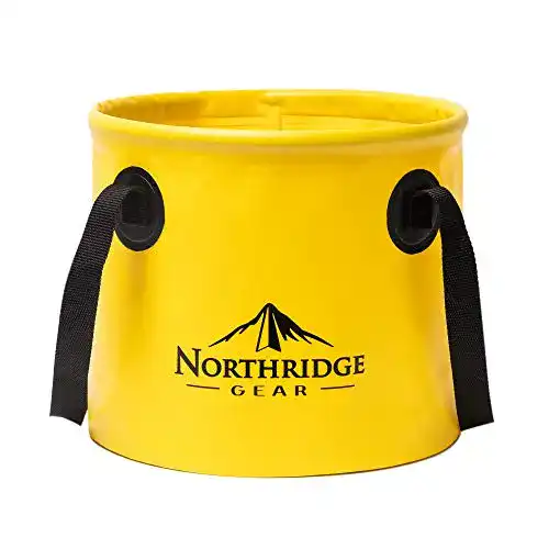Falteimer Northridge Gear Faltschüssel 15L für Camping und Outdoor