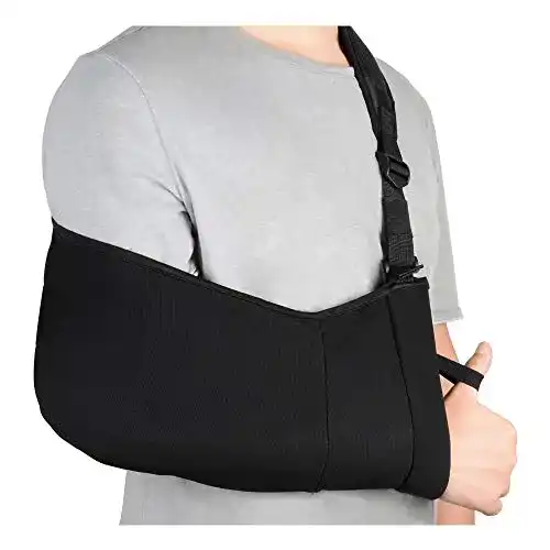 Verstellbare medizinische Armschlinge für Schulterstütze und Armimmobilisation