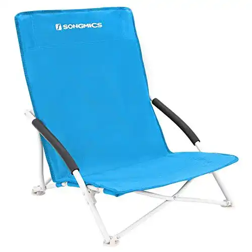 Strandstuhl von Songmics – Klappbarer Campingstuhl für den Außenbereich