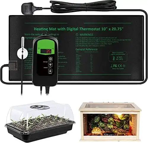 Terrarium Heizmatte Grenebo für Haustiere und Reptilien