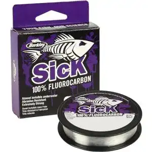 Fluorocarbon-Schnur Berkley Sick Vorfachmaterial – 50 m, farblos