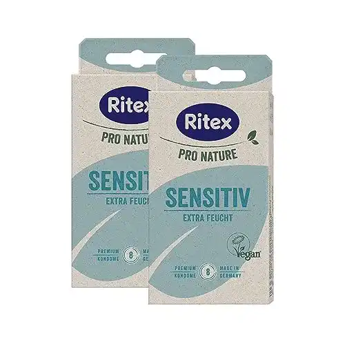 Ritex Pro Nature Sensitiv Kondome extra feucht, 16 Stück