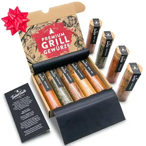 Grillgewürz Timber Taste Grill Gewürze Geschenkset für Männer