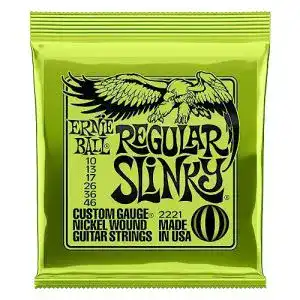Gitarrensaiten Ernie Ball Regular Slinky Nickel Wound E- Stärke 10-46