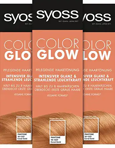 Syoss Color Glow Haartönung in Blond – Pflege und Farbintensität