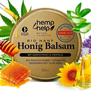 Hanfsalbe Hemp Help mit Manuka-Honig für Neurodermitis und Ekzeme