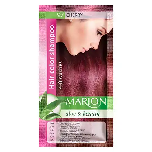 Haartönung Rot Marion Haarfärbe-Shampoo im Beutel, semi-dauerhaft