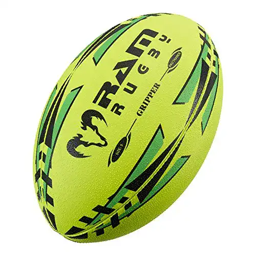 Rugby Ball Ram Profi Training Rugbyball mit 3D-Grip