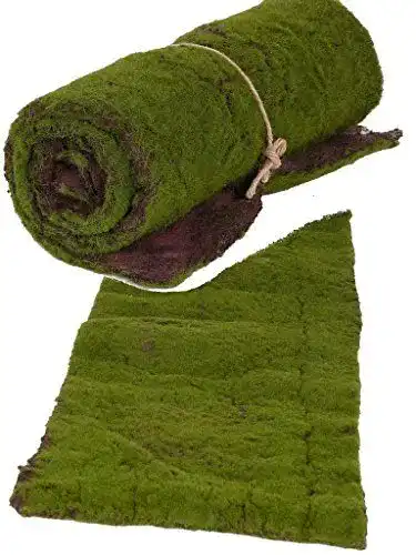 Kunstmoos Matte für Dekoration 30×90 cm aus Textilfasermaterial