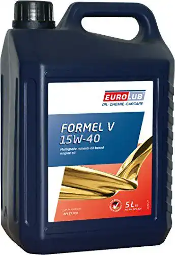 Motoröl 15W40 Eurolub Formel V SAE 15W-40, 5 Liter