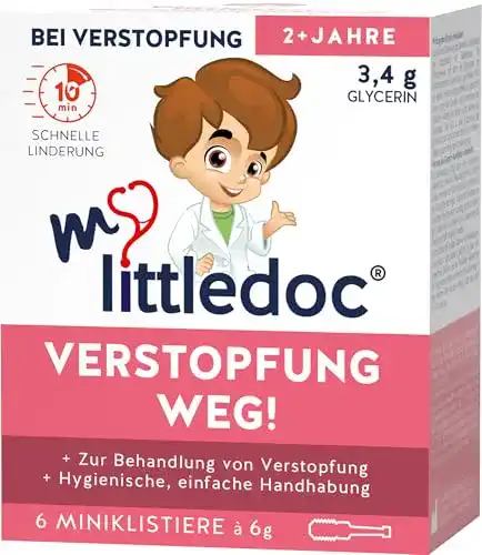 Glycerin Miniklistiere zur Behandlung von Verstopfung