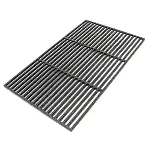 Gusseisen Grillrost eckig 60 x 40 cm für Holzkohle- und Gasgrills
