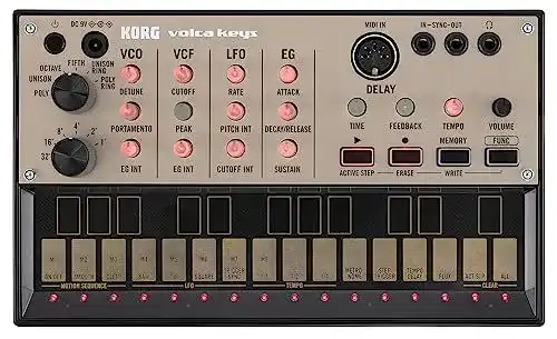 Korg Volca-Keys Analog-Synthesizer in Schwarz
