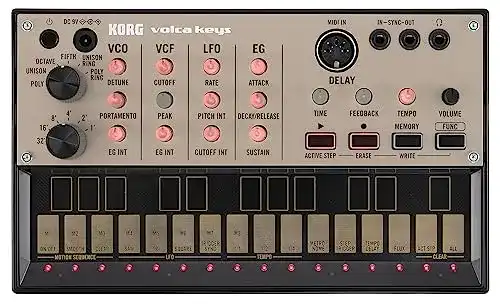 Korg Volca-Keys Analog-Synthesizer in Schwarz