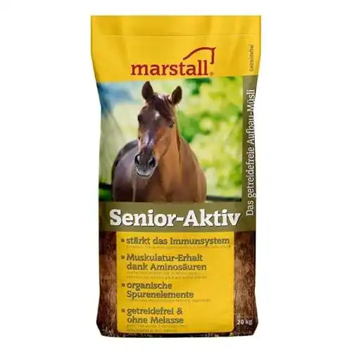 Marstall Pferdefutter Senior-Aktiv 20 kg für ältere Pferde
