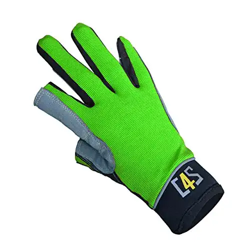 Segelhandschuhe crazy4sailing Unisex Offshore mit 2 Finger-frei