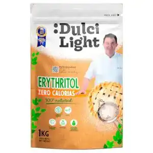 Erythrit DULCI LIGHT 1 kg – Natürlicher Süßstoff ohne Kalorien
