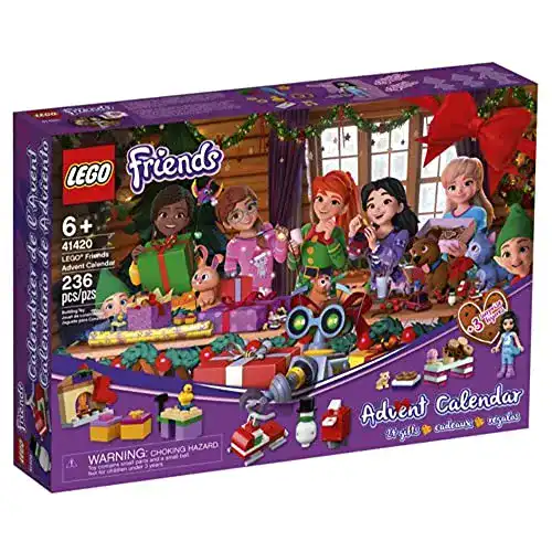 Lego Adventskalender 41420 Friends mit 2 Spielfiguren und Spielzeugen