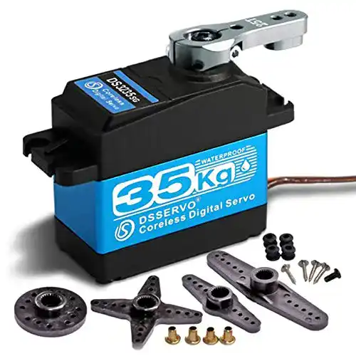 Servomotor Zhiting 35KG Coreless Digitales Edelstahlgetriebe 7,4V