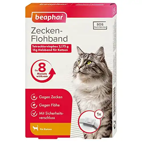 Beaphar Zecken-Flohband für Katzen im Vergleich