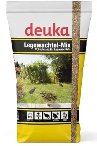 Wachtelfutter Deuka Premium Legewachtel-Mix 10 kg