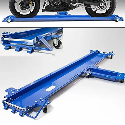 Bituxx Motorrad Rangierhilfe für Seitenständer bis 270 kg