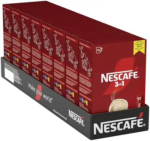 Nescafé 3-in-1 Kaffee-Sticks mit Milch und Zucker