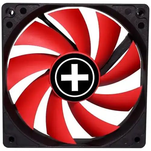 Gehäuselüfter Xilence XPF120.R 120mm, 3PIN, rot und schwarz