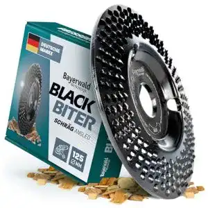 Raspelscheibe Bayerwald Black Biter – Ø 125 mm für Winkelschleifer