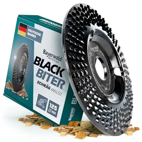 Raspelscheibe Bayerwald Black Biter – Ø 125 mm für Winkelschleifer
