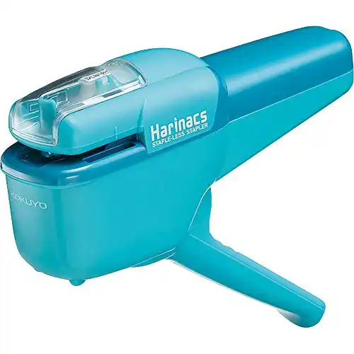 Klammerloser Hefter Kokuyo Harinacs SLN-MSH110LB Heftgerät für bis zu 10 Papiere