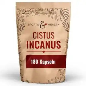 Cistus Incanus Kapseln von CDF Sports & Health Solutions – 180 Stück