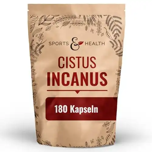 Cistus Incanus Kapseln von CDF Sports & Health Solutions – 180 Stück
